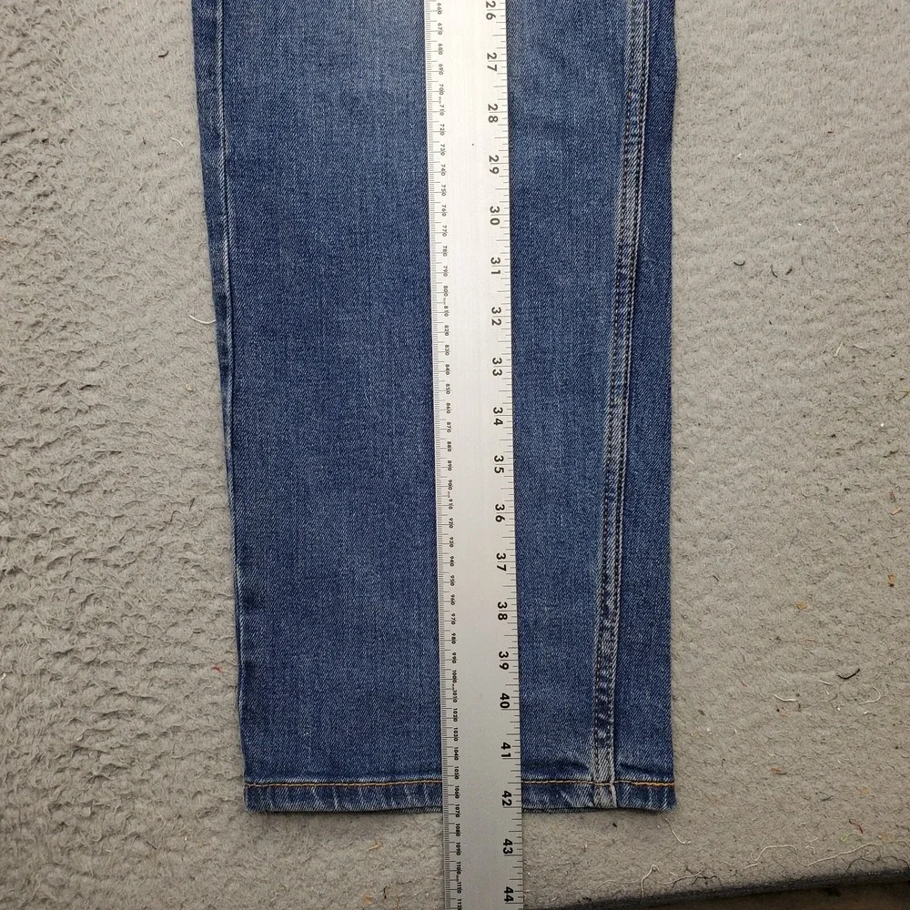 Levi's 505 Baggy Jeans Men's 38x32 Blue Denim 5-Pockets‎ Straight Leg High Rise